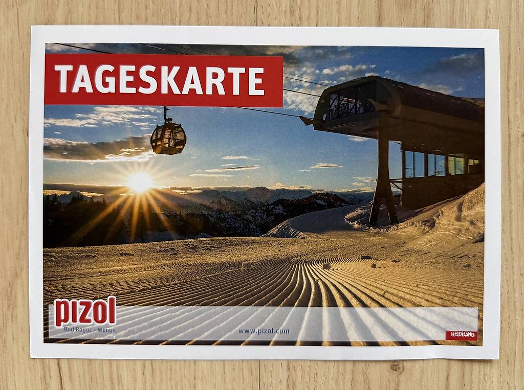 Pizol - Tageskarte im Kanton Aargau - tutti.ch