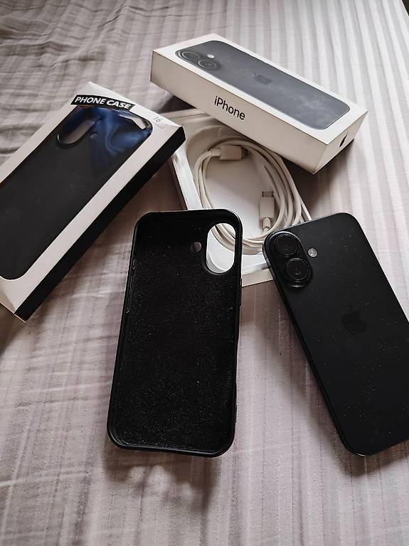 iPhone 16 mit OVP, 128 gb. 89%