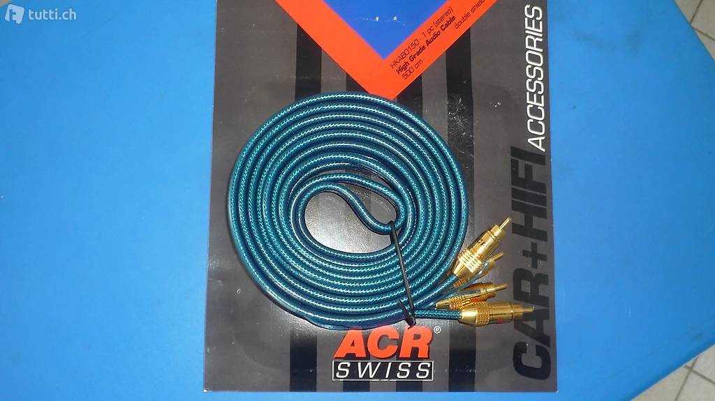  Audio Kabel Bass Woofer Car best of Quality ACR 5 Meter