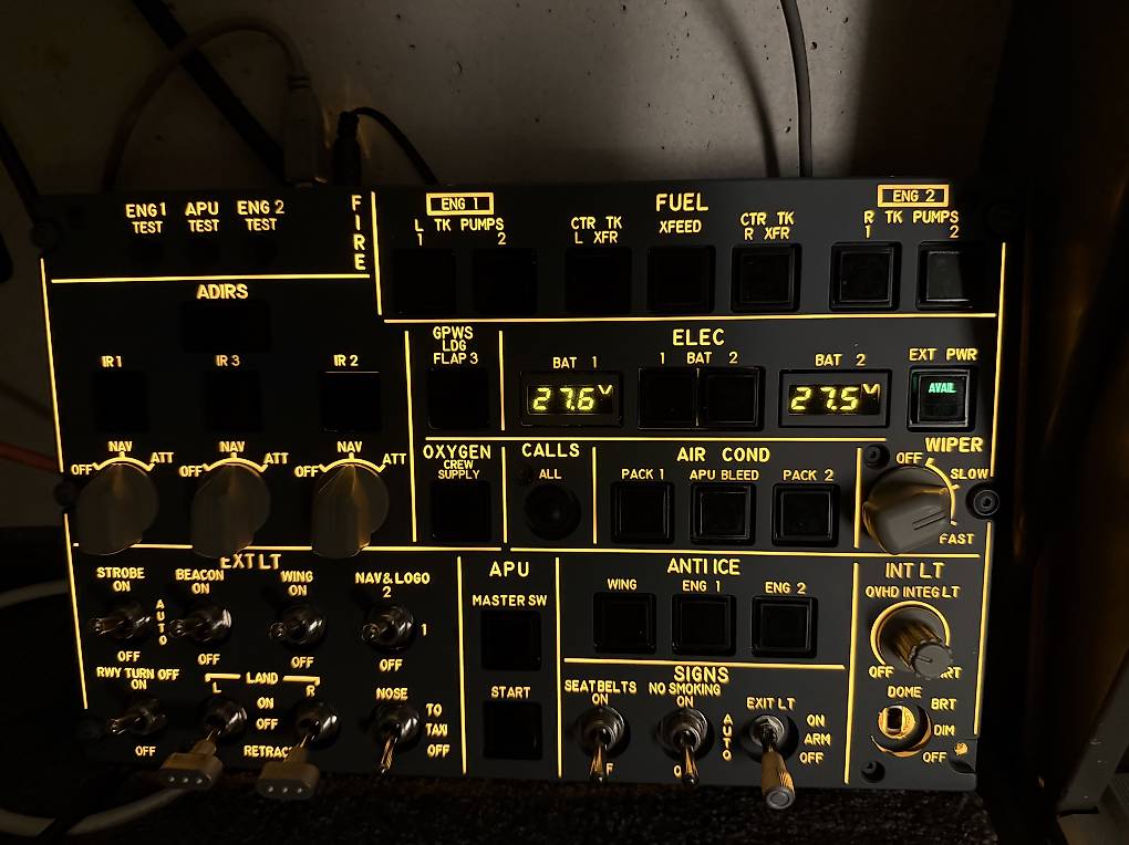Airbus A320 Overhead Panel / Java Simulator Size M im Kanton Luzern ...