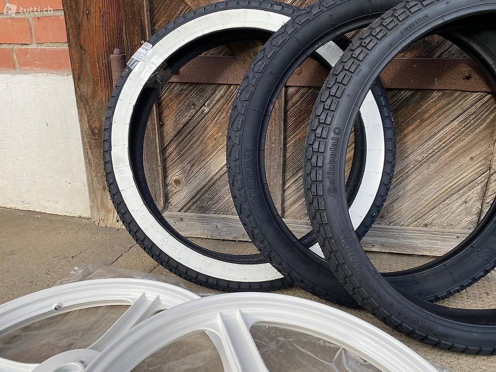 Piaggio Radsatz mit Wunsch Reifen