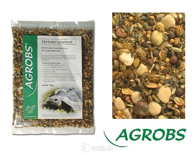  Agrobs Testudo Saatgut 100 g Schildkrötenkräuter, NEU u. OVP