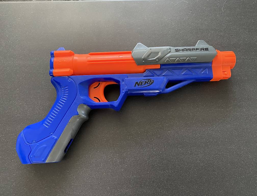 NERF N-Strike SharpFire Delta Blaster Canton Argovie - tutti.ch