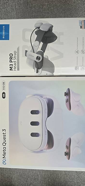 Meta Quest 3 512GB + BoboVR M3 Pro Combo im Kanton Aargau - tutti.ch
