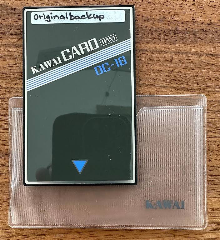 KAWAI DC-16 RAM カード