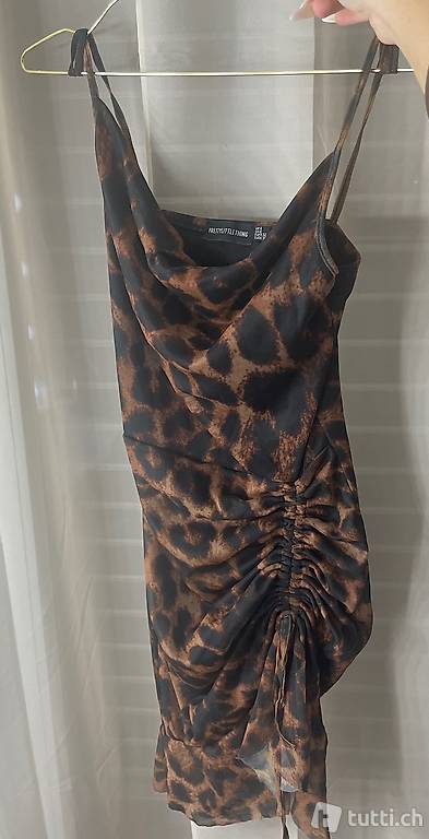 Kleid Leopard-Muster