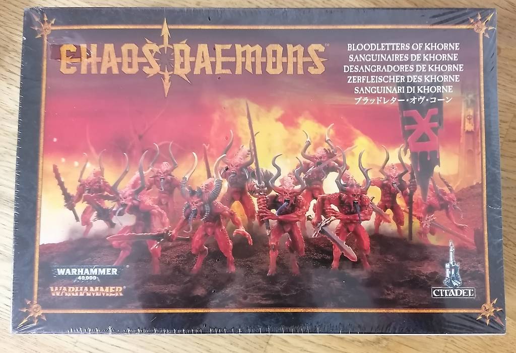 Warhammer Age of Sigmar 40k Bloodletters of Khorne , Chaos im Kanton ...