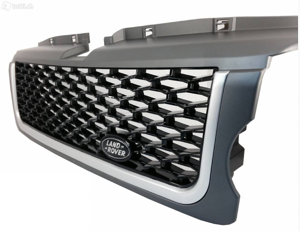  grill frontgrill sport l320 schwarz / grau rover range