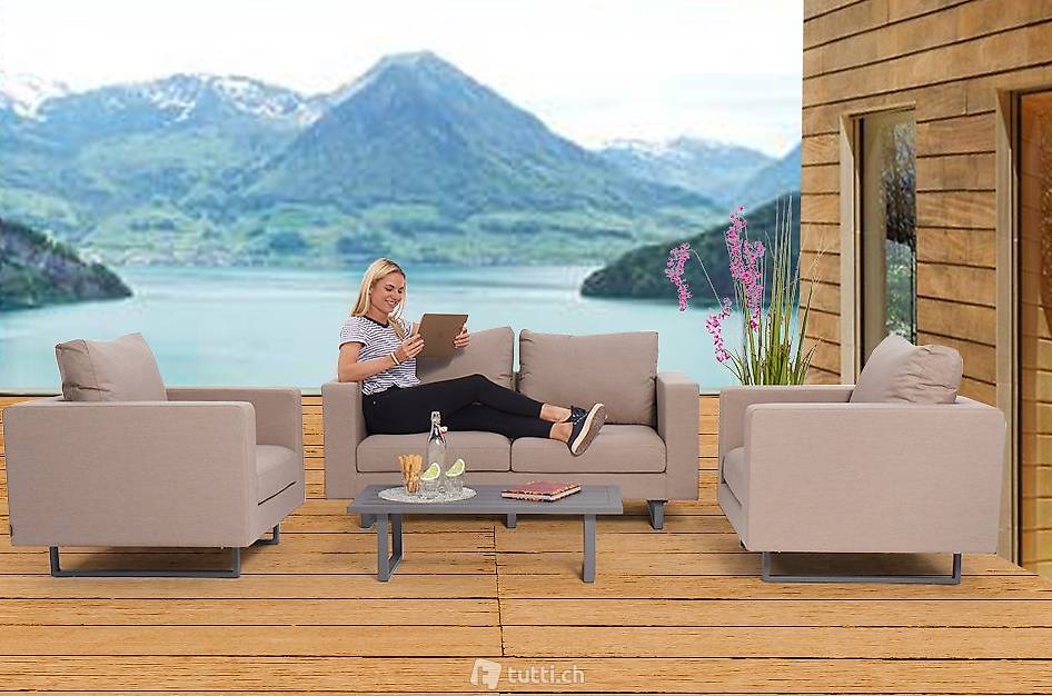  Outdoor Lounge - 100% wetterfest - Allwetter Lounge