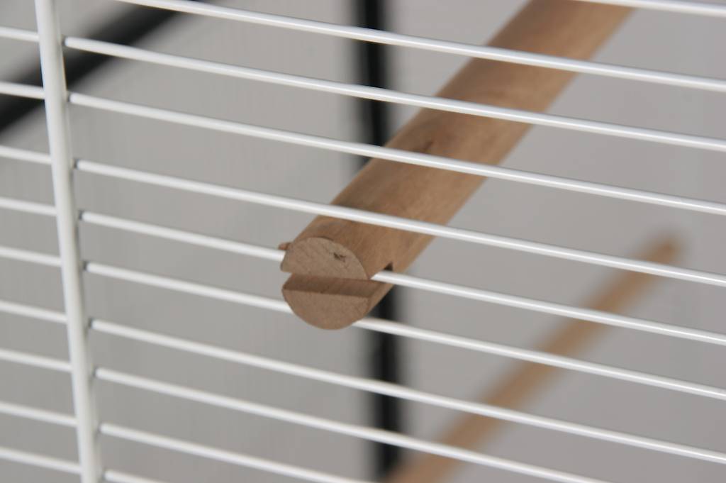 Pet Ting Vogelnetz Gepolstert | 30cm Öffnung Mit 45cm Holzgriff | Für Vögel & Papageien