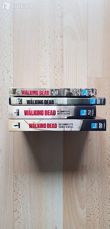 The Walking Dead Staffel 1-4/Serie/DvD/Bluray/Sammeln