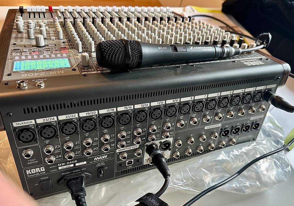 Korg SoundLink MW-2408 Mischpult wie neu! im Kanton Aargau - tutti.ch