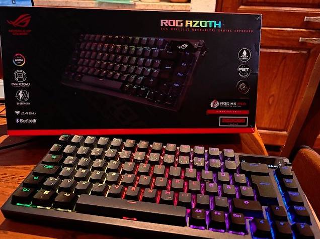 Tastiera Asus Rog Azoth led im Kanton Tessin - tutti.ch
