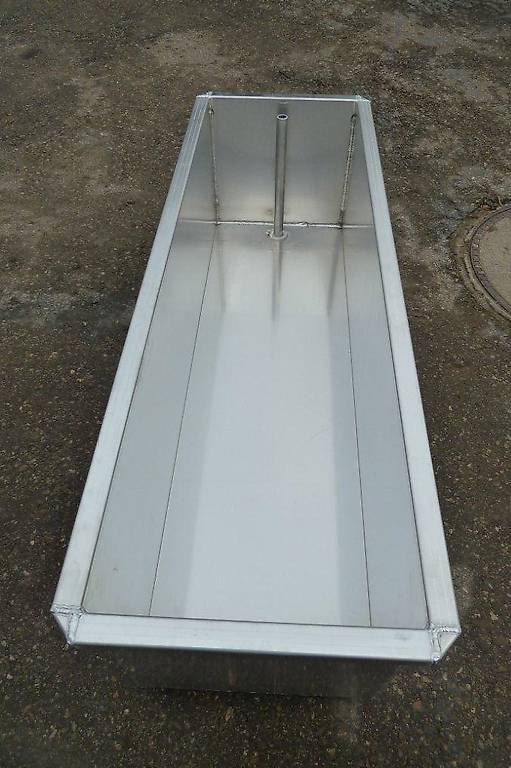 Trog Alu 3Meter, Brunnen, Regenwasser, Tränke, Teich, Garten im Kanton