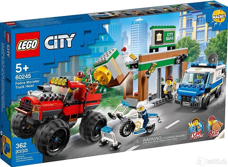 Lego City Police Monster Truck Heist 60245 Neu ungeöffnet
