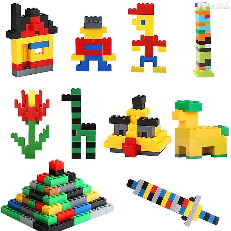  1000 stück Bricks Montage Pädagogisches Spielzeug für Kinder