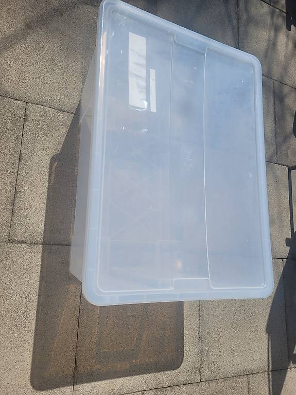 2x Ikea SAMLA Box 130l gross mit Deckel im Kanton Zürich - tutti.ch