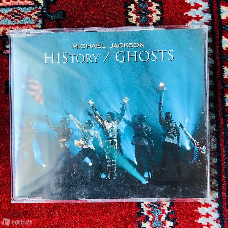 CD Michael Jackson History/Ghost 7 Lieder