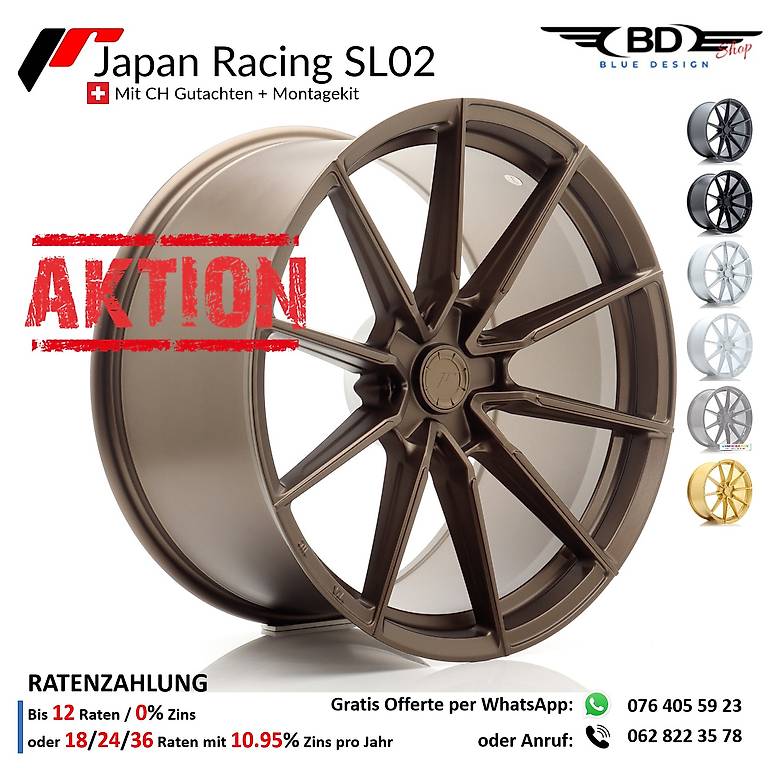 Japan Racing SL02 ( Felgen ) im Kanton Aargau - tutti.ch