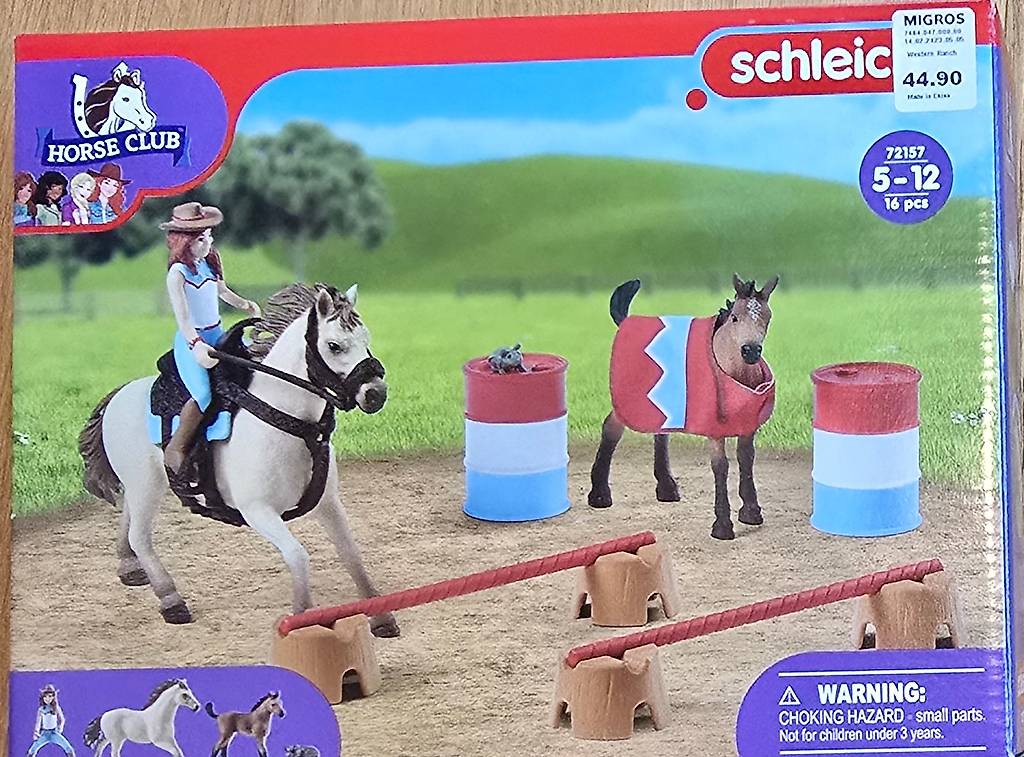Schleich Horse Club 72157 - Erste Schritte - Western Ranch im Kanton ...