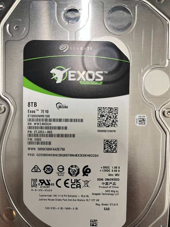 Seagate EXOS 8TB SAS im Kanton Aargau