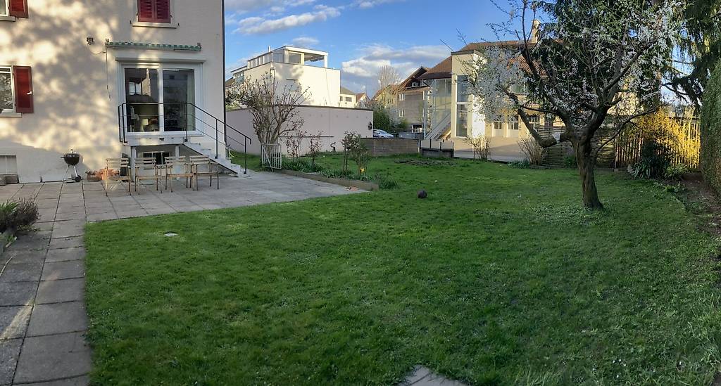 Wohnung mit grossem Garten