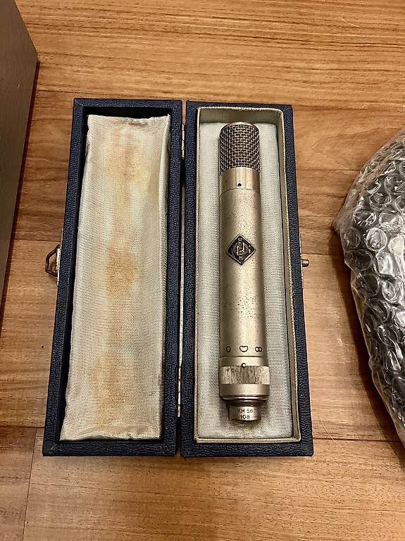 NEUMANN KM56C vintage tube microphone (AC701k) Original Kit im Kanton ...