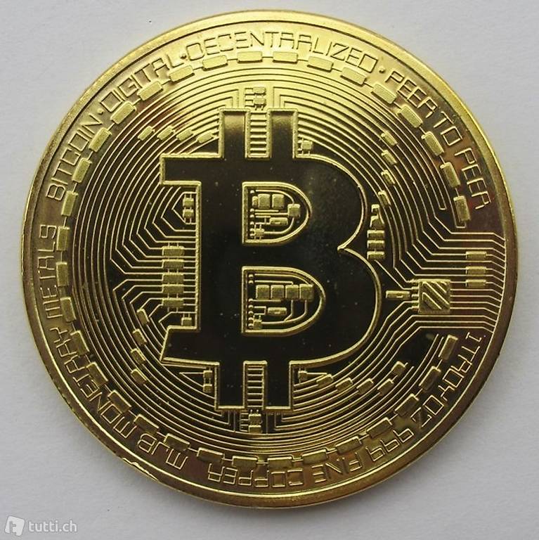 Portofrei 1x Silber Bitcoin Münze Miner Coin in Zürich ...