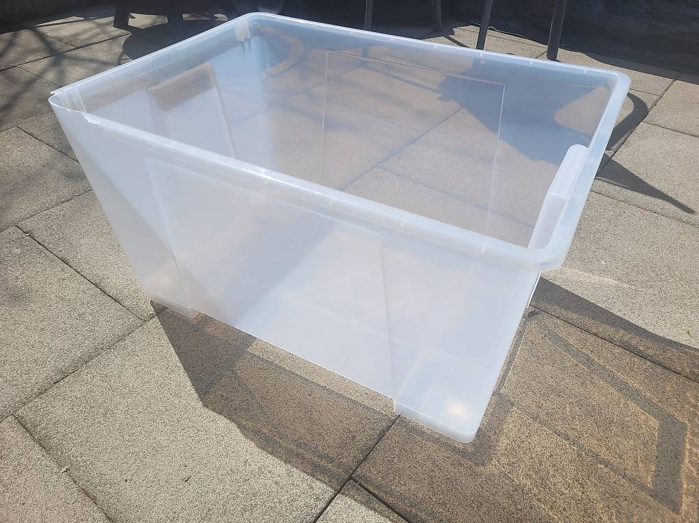 2x Ikea SAMLA Box 130l gross mit Deckel im Kanton Zürich - tutti.ch