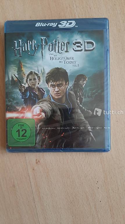 Harry Potter DVD Blue-ray 3D