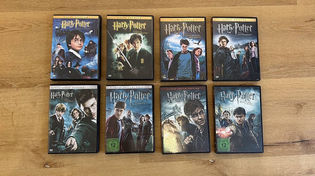 Harry Potter DVD Collection | 8 Filme im Kanton Zürich