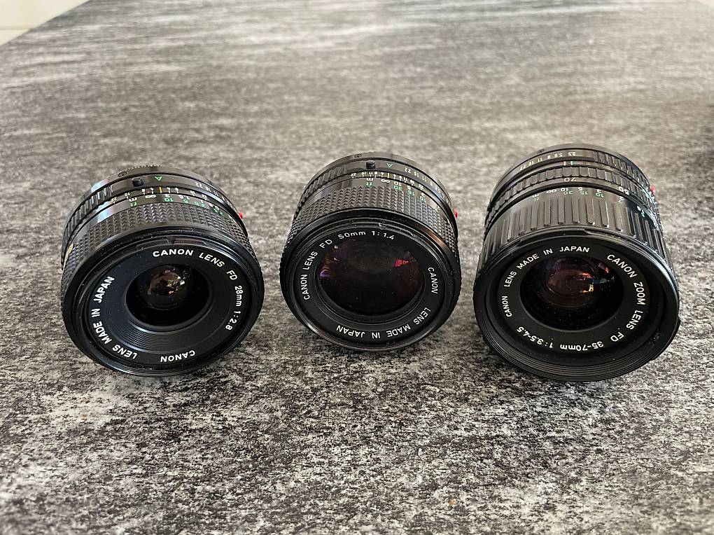 Canon A1 mit Zubehör im Kanton Bern - tutti.ch