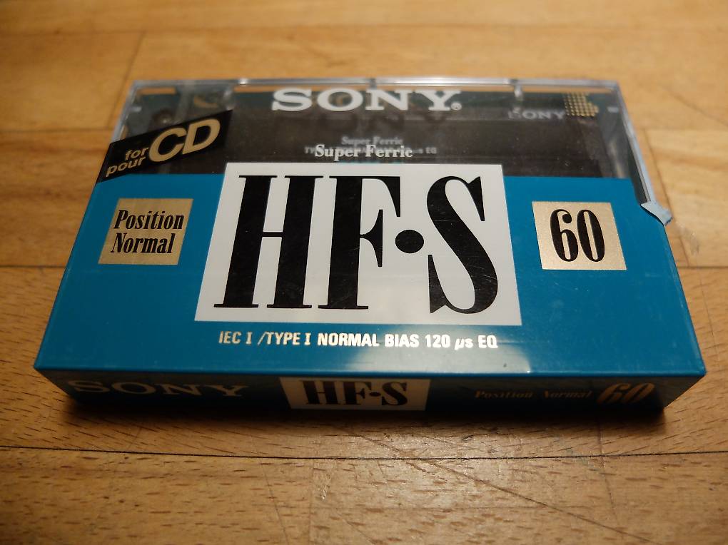 Lot De 7 Cassettes Audio Sony HF 90 – Type I – Neuves