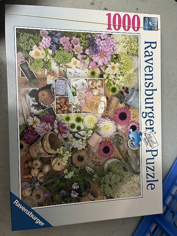 1000er Puzzle Blumen im Kanton Aargau