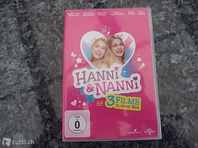 DVD Hanni & Nanni 1 - 3
