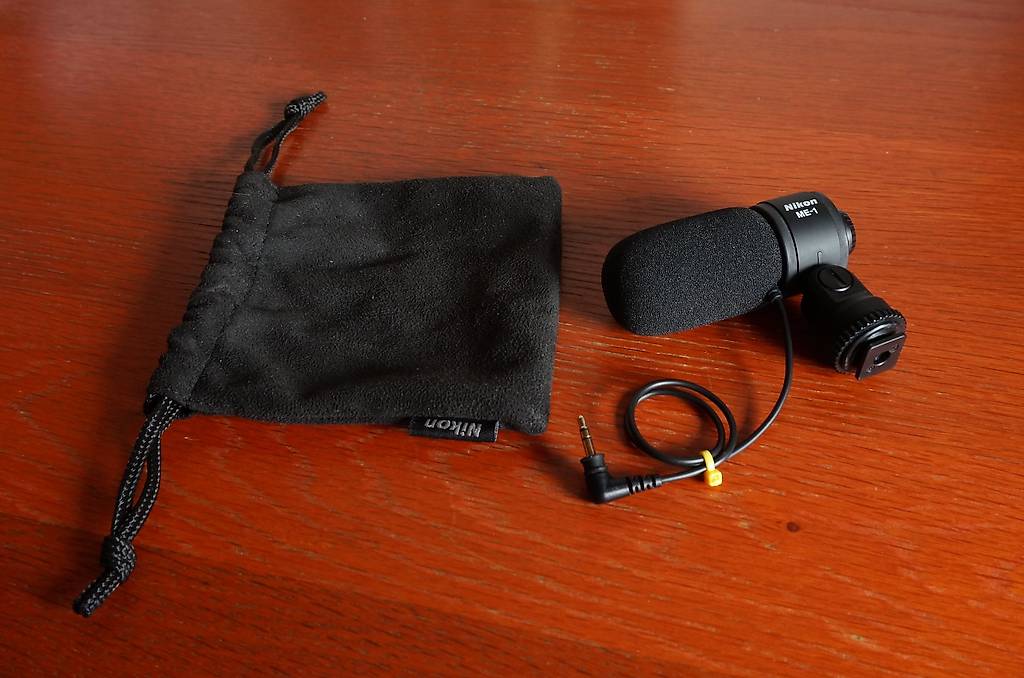 Nikon ME-1 Stereo Mikrofon für DSLR und Kompaktkameras