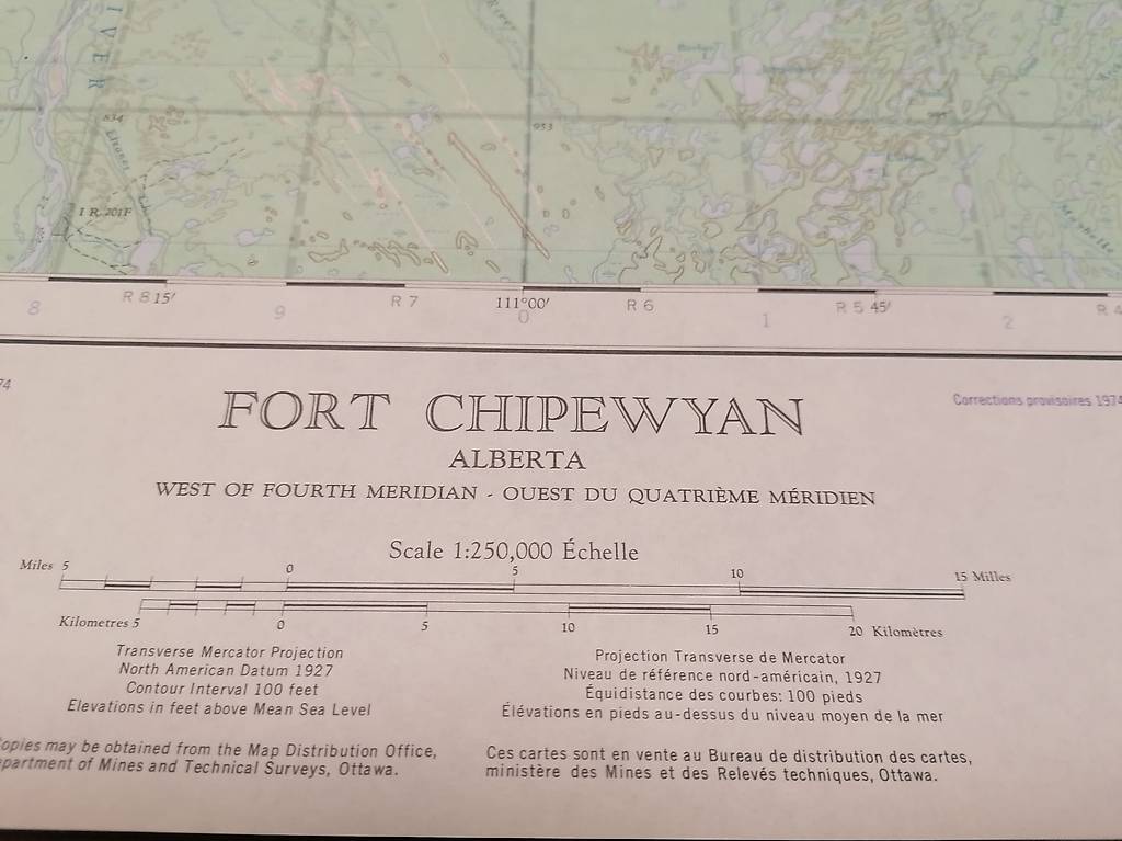 Landkarte Fort Chipewyan im Kanton Aargau
