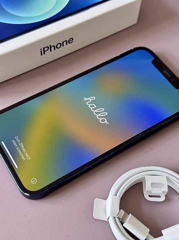 iPhone 12 Blue 64GB mit Originalverpackung
