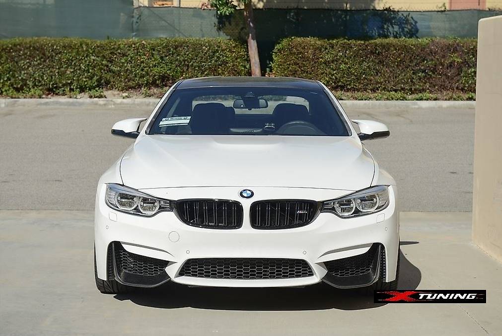 Front Flaps Carbon Performance Type BMW M4 F82 F83 M3 F80 ...