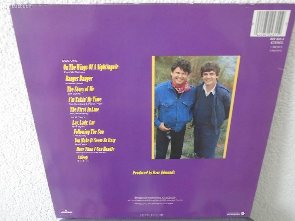 The Everly Brothers, Vinyl, Schallplatte