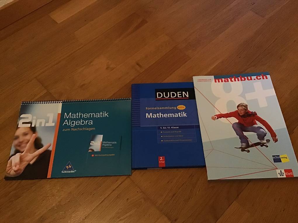 German Math Book Schulbücher, Math, Franz, Deutsch, Geo, Physik usw. ab im Kanton Bern ...