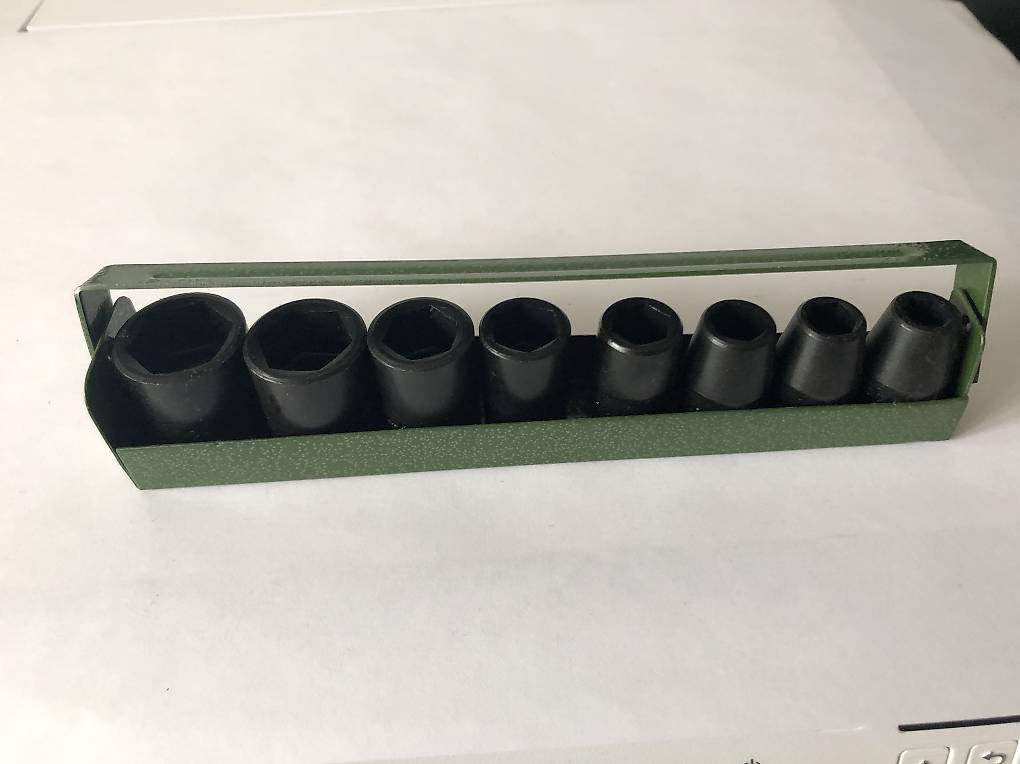 SK 3919 19-teiliges 3/8″ Antrieb Nuss-Set – Metrisch, 6-Punkt, 6–24 Mm, In Metall-Tablett, Superkrom Beschichtet