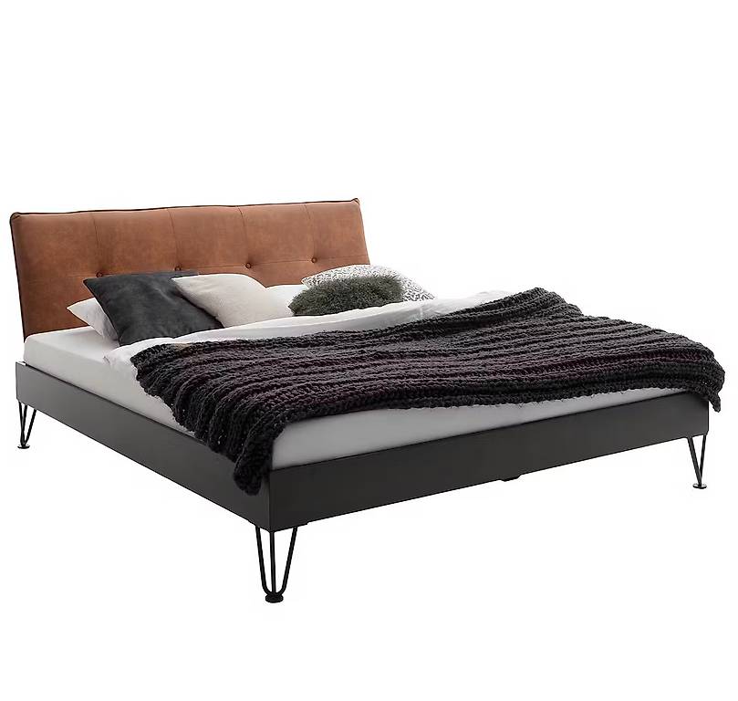 Design Bett(160x200),Top Zustand+Lattenrost/Matratze/Topper Canton ...