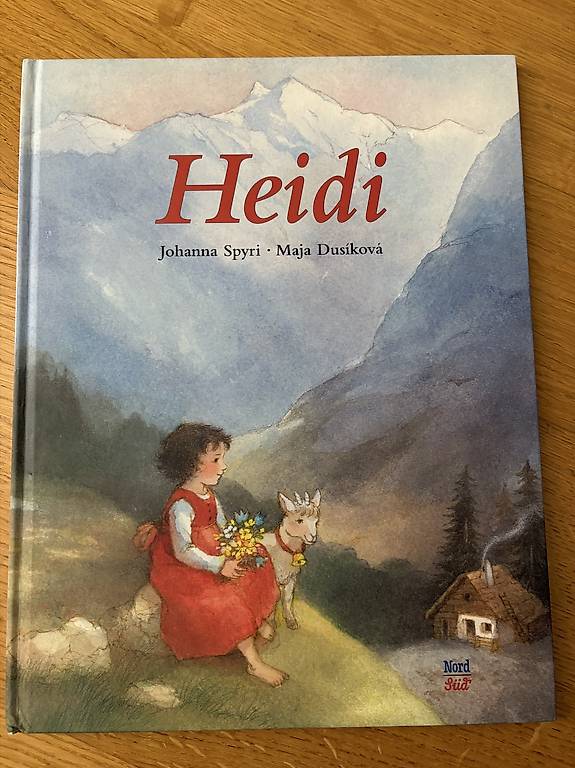 LIVRE ANCIEN ENFANTS " An pays de HEIDI " Johanna Spyri - Flammarion