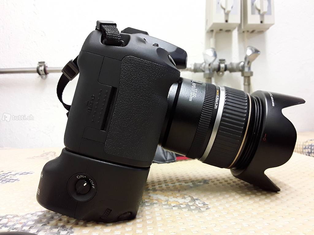 Canon 50D semi-pro + 17-85mm is + battery grip