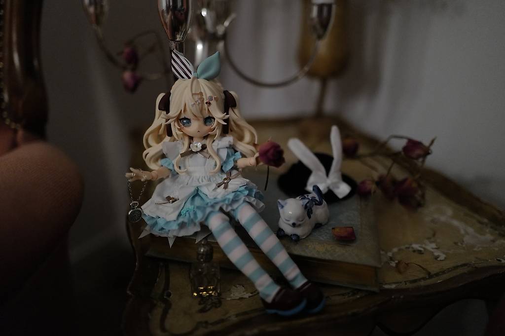 VLEYAN 1/3 BJD Puppe – Handbemaltes Make-up, 31 Gelenke, 22,8 Zoll (ca. 58 Cm), Nordischer Pastoralstil – Für Sammler & Deko