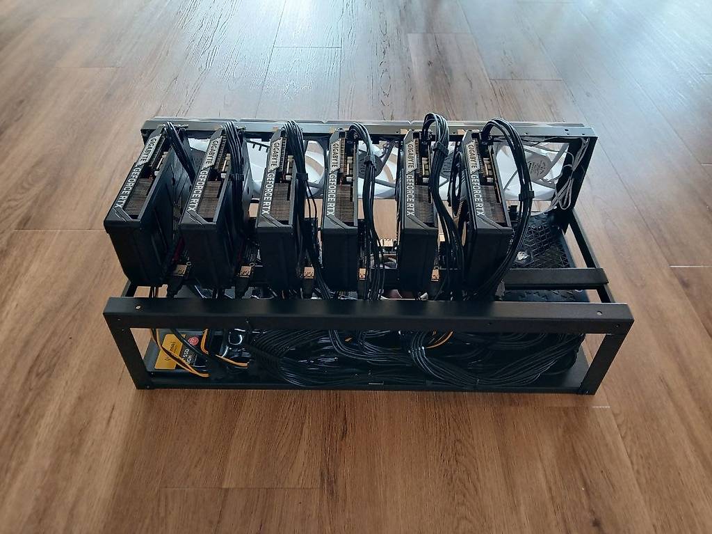 6x Gpu Nagelneue ungebrauchte GPU - Mining Rig 6x Geforce RTX 5060 im Kanton ...