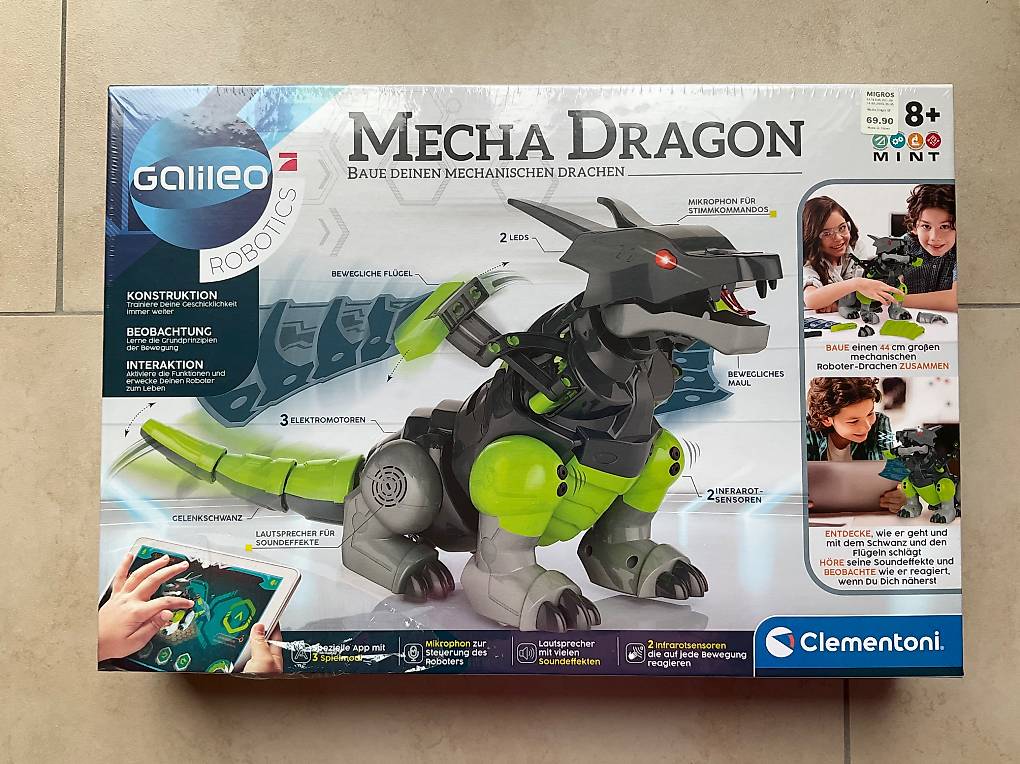 Gioco Mecha Dragon Clementoni Recensione Microscopio Bambini