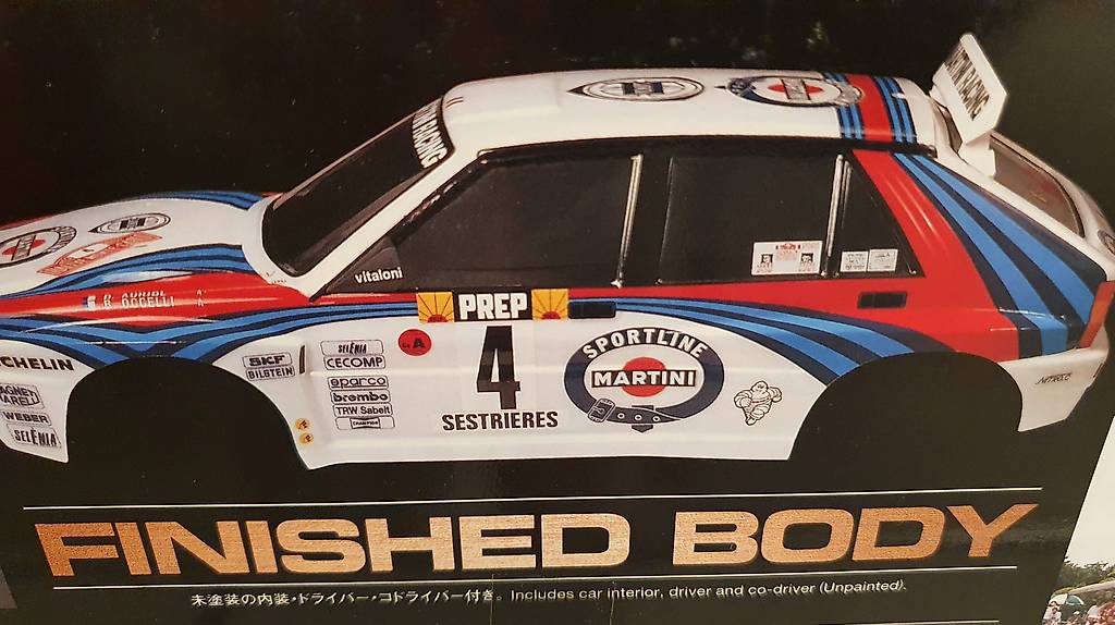 CARROZZERIA LANCIA DELTA IN LEXAN (Cod. EH1413