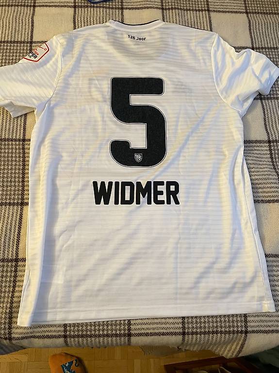 FC Basel Trikot Saison 2018/19 Grösse L WIDMER Auswärts